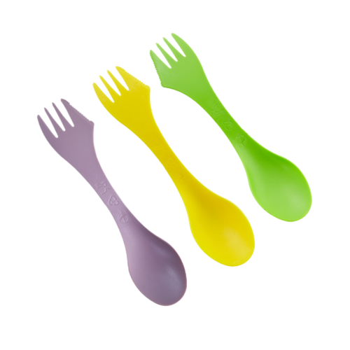 Ложка-віделка пластик (мікс) Алеана Житомир - фото 3