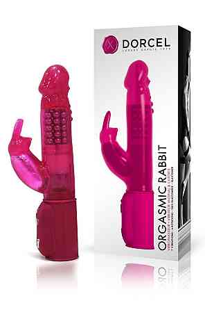 Вибратор-кролик Dorcel Orgasmic Rabbit Pink с жемчужным массажем Sex Aura Киев