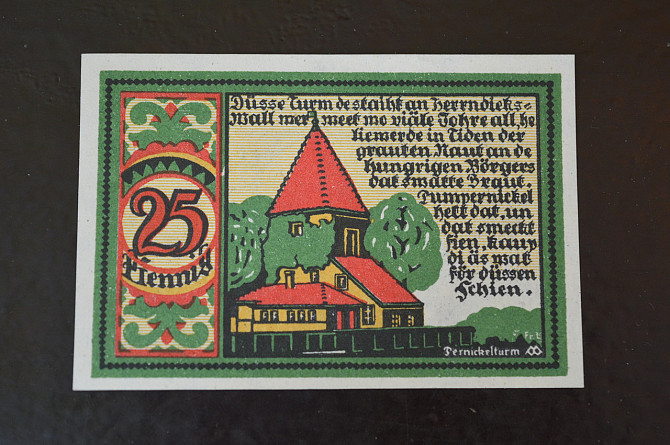 Германия. Нотгельд. 25 Pf 1921 года ( 3 ) Полтава - изображение 1