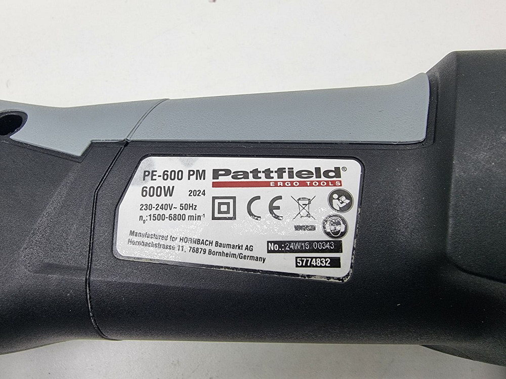 Полірувальна машина Pattfield 600 W PE-600 PM ( Б клас) Луцьк - фото 3