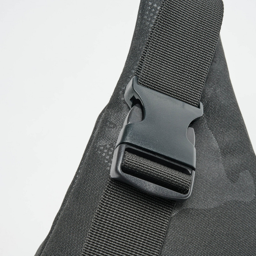 Поясна сумка бананка чорна Leone Camo Black Сумка на пояс чоловіча бананка Київ - фото 5