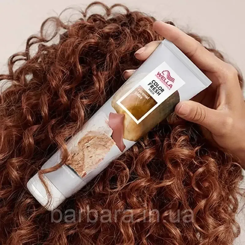 Тонуюча маска Wella COLOR FRESH (всі віддінки +2024) Caramel Glaze Карамель Киев - изображение 1