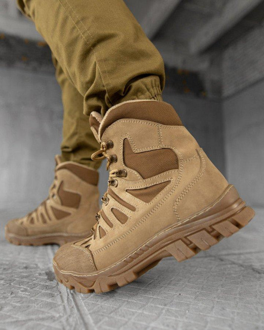 Зимние тактические ботинки weightlessness на флисе ВТ0458 Одесса - изображение 4