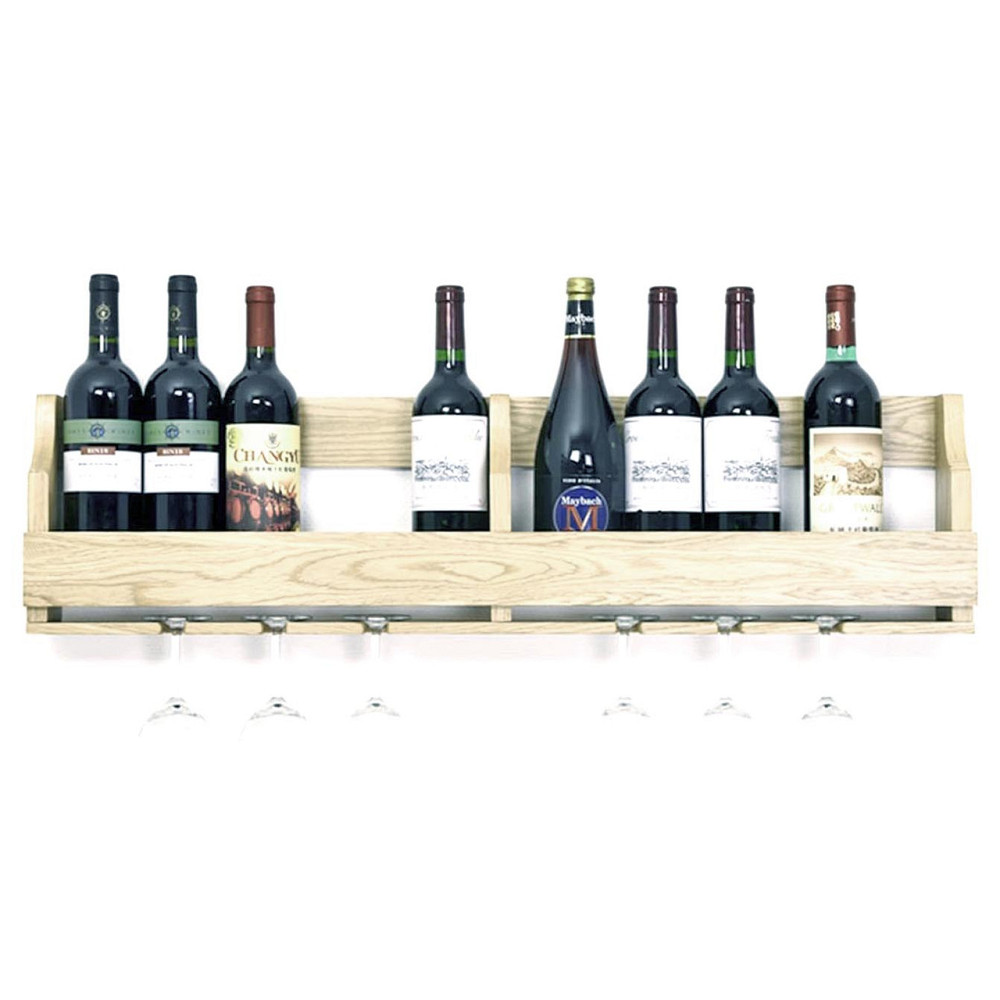 Настенная винная полка 