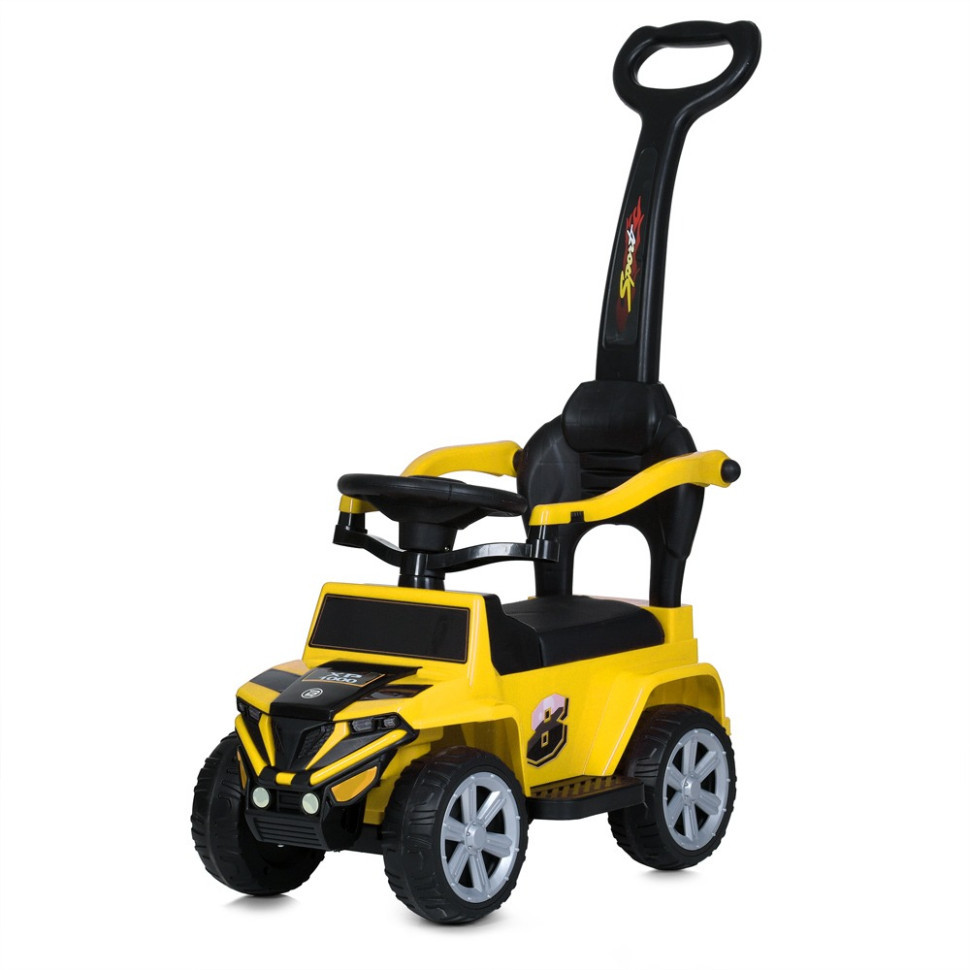 Дитяча каталка-толокар 2 в 1 M 5805EL-6 з батьківською ручкою Вінниця - фото 1