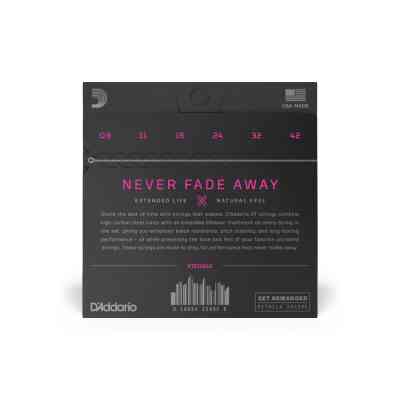 Струны для гитары D'Addario XT Electric Nickel Plated Steel Super Light (09-42) (XTE0942) Винница