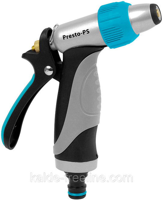 Пістолет для поливу металевий Presto-PS насадка на шланг (72055) Харьков - изображение 1