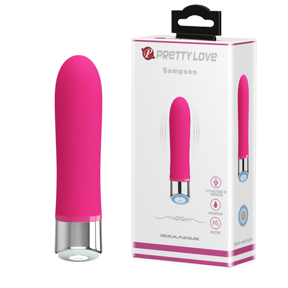 Вибратор мини PRETTY LOVE Sampson розовый, 12.4 см Sex Aura Киев - изображение 1