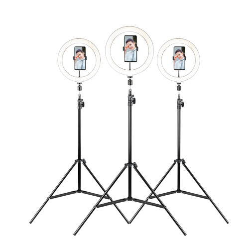 Набір Трипод + Кольцева LED лампа d26cм h2,1м Havit PRO HV-ST7012 Житомир - изображение 2