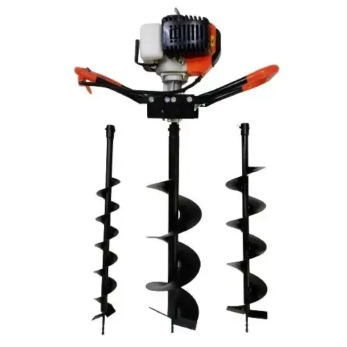 Бензобур Hammer HM-116, зі шнеками 100/150/200 мм - мотобур з великим крутним моментом Львів - фото 1