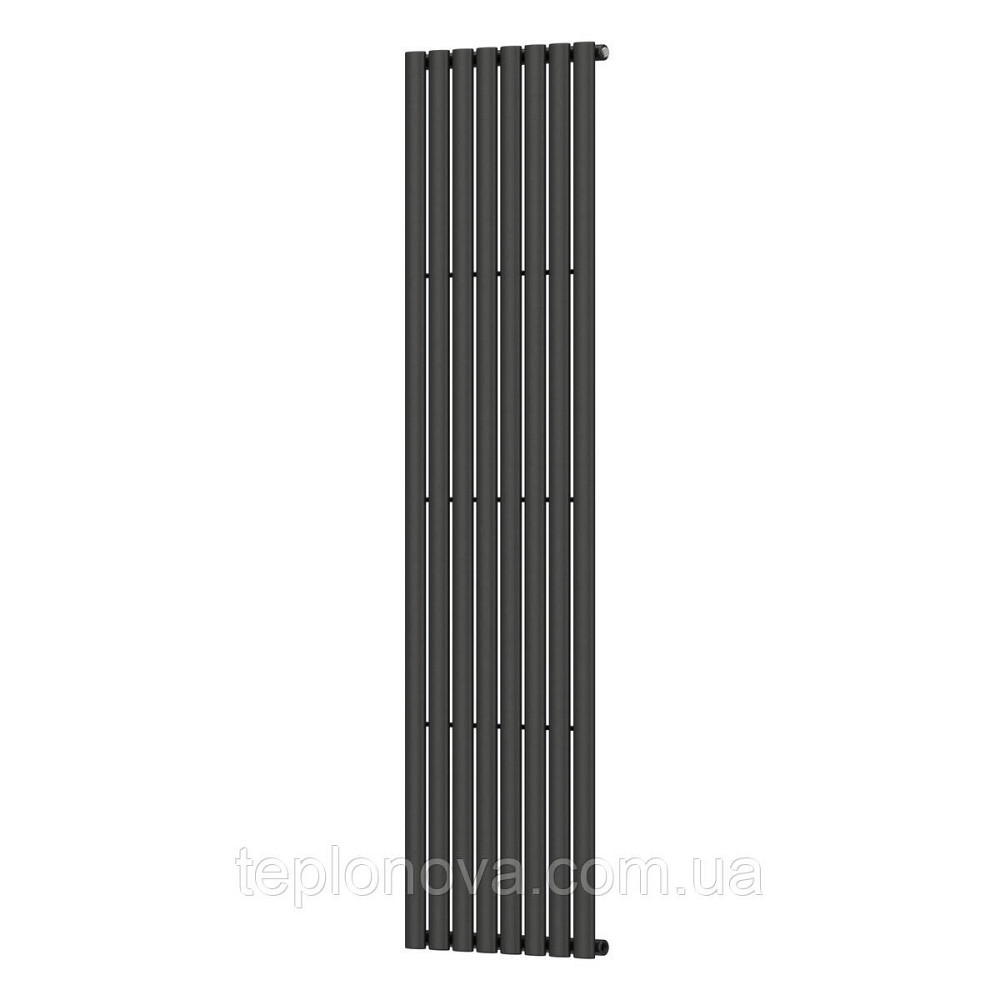 Вертикальный радиатор Ellipse 480х1800-8, anticor, черный муар Черновцы - изображение 8