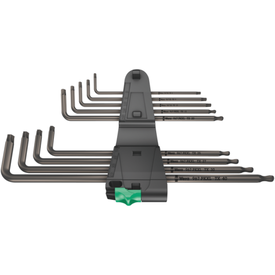 Ключі шестигранні Torx Wera довгі T8-T40 9шт. 05024460001 Одеса