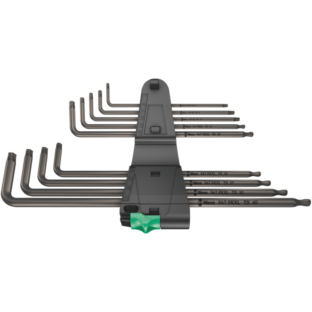 Ключі шестигранні Torx Wera довгі T8-T40 9шт. 05024460001 Одеса - фото 2