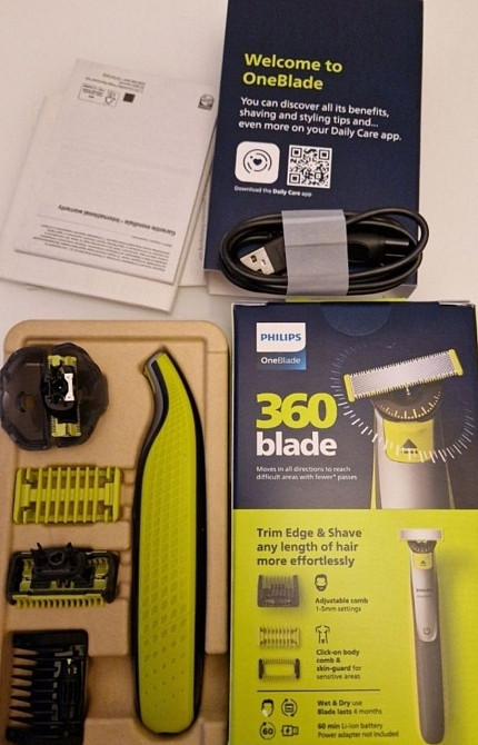 Триммер Электробритва Philips OneBlade 360 QP2830/20 Киев - изображение 6