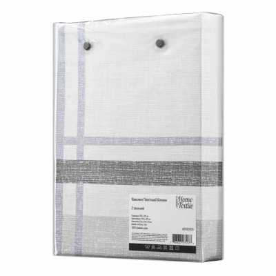 Постельное белье Ardesto Gloria сатин клетка, тауп евро 200х220 (ART2022CG) Винница - изображение 4