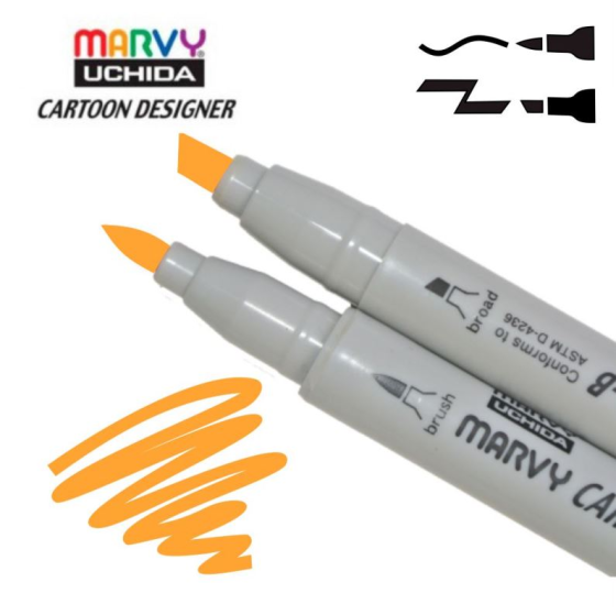 Маркер двосторонній Marvy 1900B-S Київ