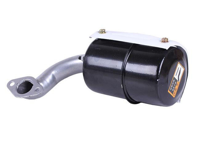 Глушник із коліном SH (Зубр) мотоблок 180N Мукачево - фото 2