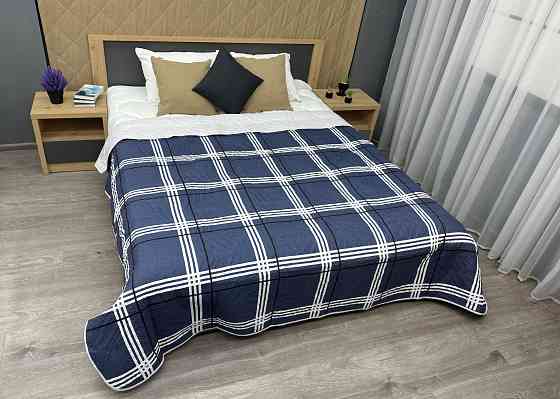 Покривало декоративне Decorator Kelso 215х240 см синій з білим (85-202) Київ