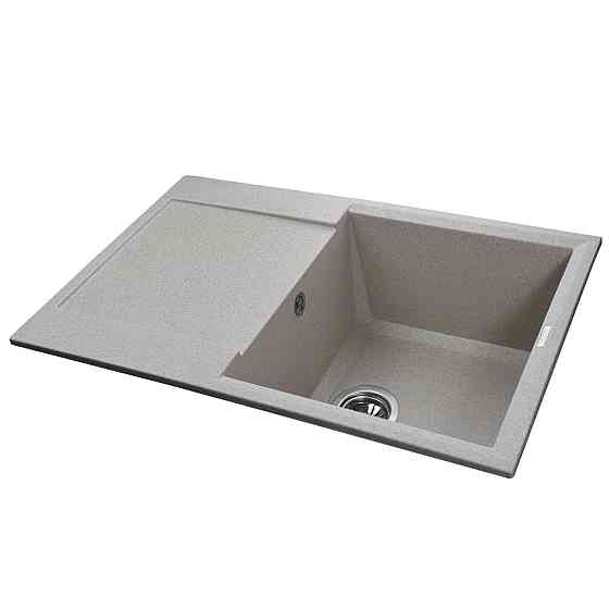 Гранітна мийка Globus Lux KOMO піщаний 790х500 мм-А0004 Київ