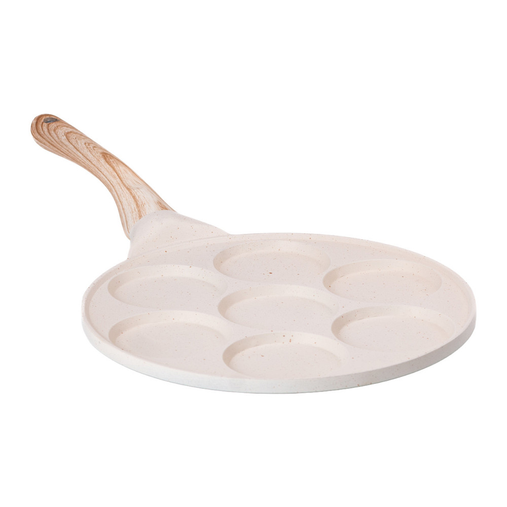 Yiwu Сковорода з антипригарним покриттям 26 см для млинців, яєць та оладок 7-сегментна кругла б Коломыя - изображение 1