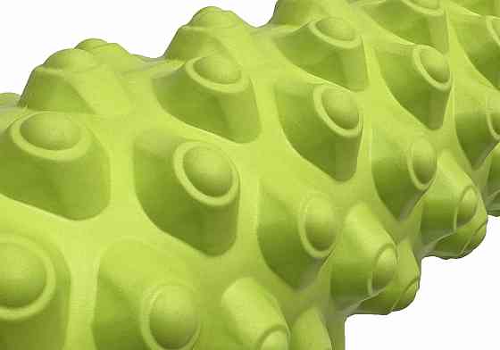 EasyFit Масажний ролик EasyFit Grid Roller Extreme 33 см Салатовий Коломия