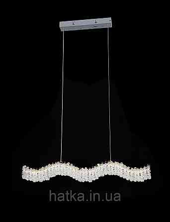 Люстра підвісна світлодіодна VALESO 33053/800*60, хромовий Київ