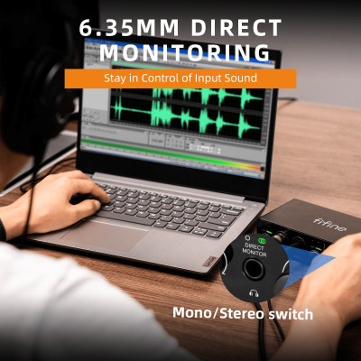 Аудіоінтерфейс Fifine Ampli 3 Вінниця - фото 10