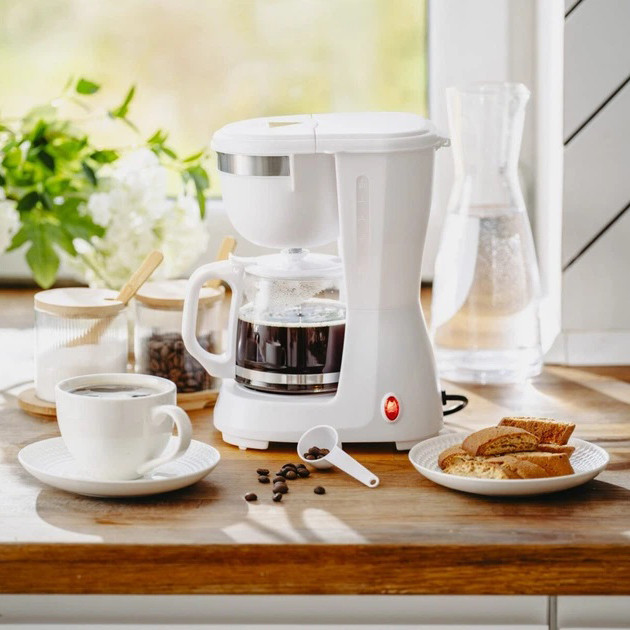 Кавоварка крапельна Adler AD 4381 біла 600 Вт 0,6 л XS-73 Івано-Франківськ - фото 4