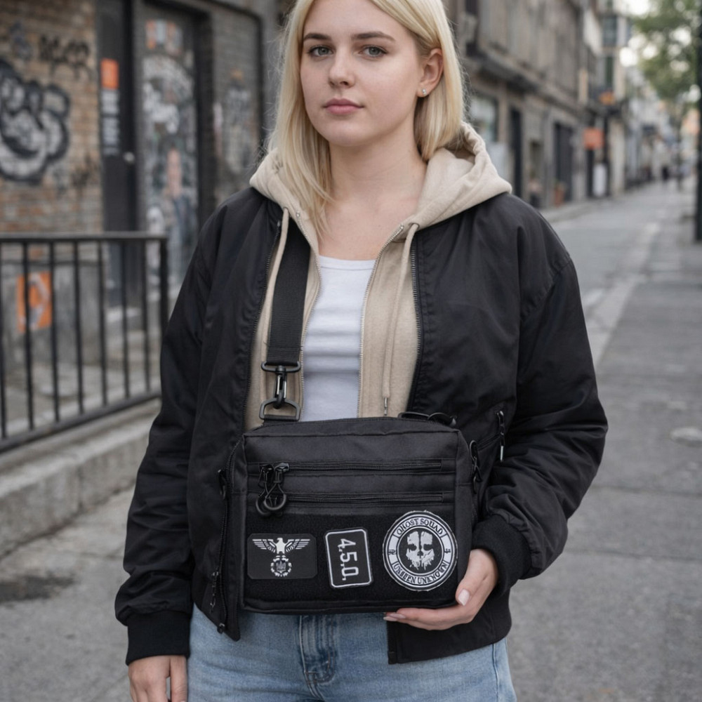 Военная сумка всу мужская сумка слинг, Сумка через плечо военная маскировка Мужская кросс-боди JI-26 Львов - изображение 13