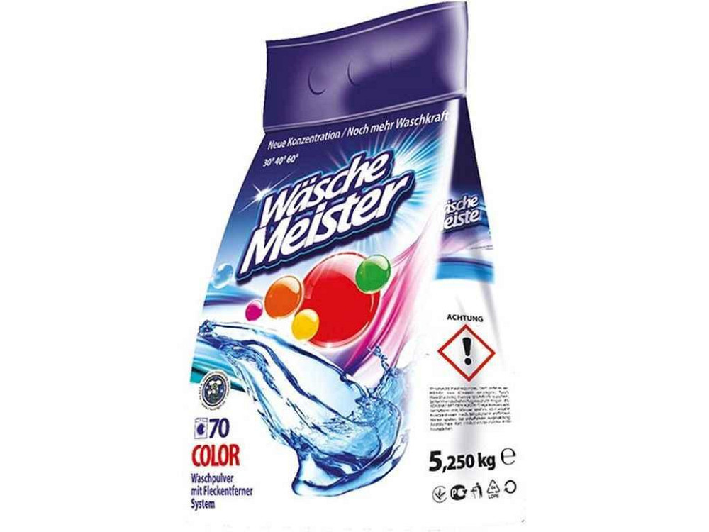 Порошок для стирки Color 5.250кг ТМ Wasche Meister Киев - изображение 1