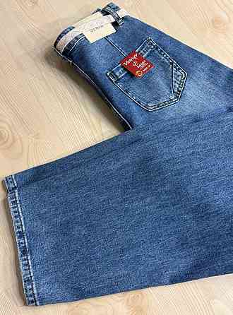 Джинсы женские Vanver 2009 skater jeans бананы с поясом синие, синий, 26, 26, 73 см, 102 см Киев