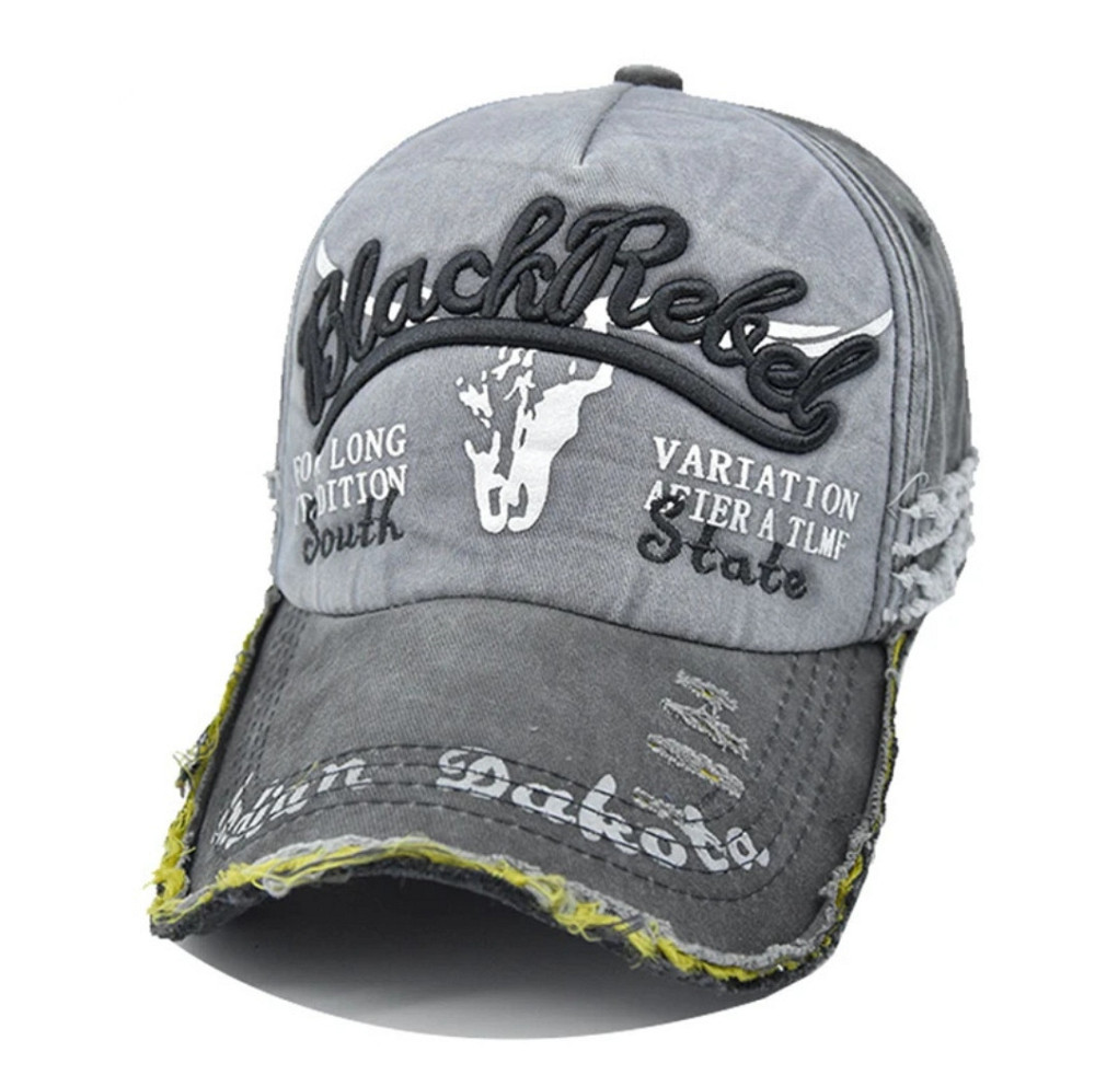 Бейсболка в стиле ретро для мужчин и женщин 54-60 серый Киев - изображение 5