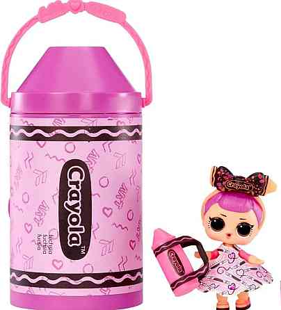 Капсула LOL Surprise Loves CRAYOLA Color Me Studio, ЛОЛ художник. Харьков