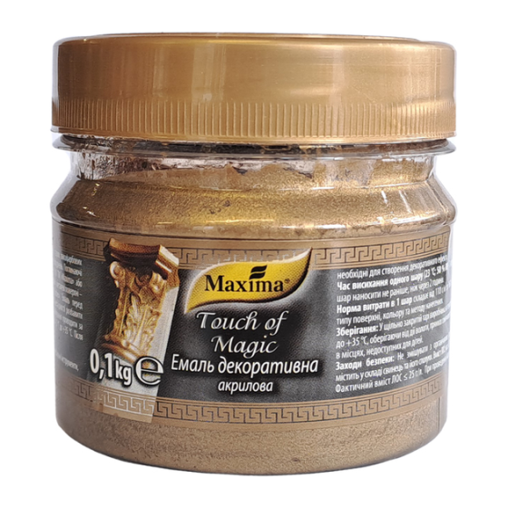 Эмаль декоративная акриловая античная бронза ТМ 