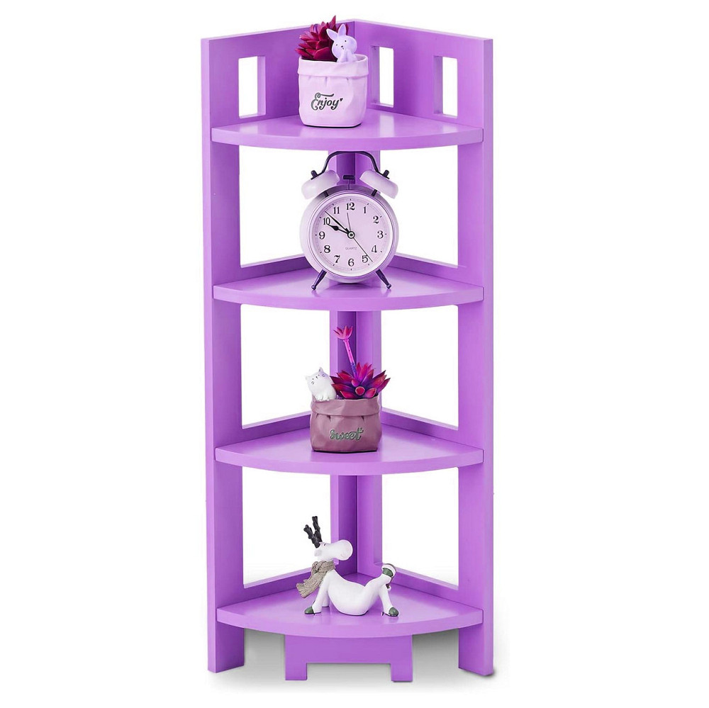 Стеллаж угловой для ванной 