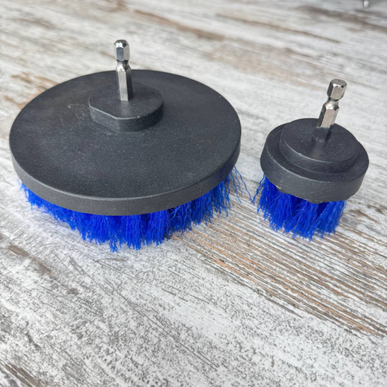 Набор щеток-насадок на шуруповерт дрель 5 шт для чистки автомобиля и бытовых поверхностей Киев