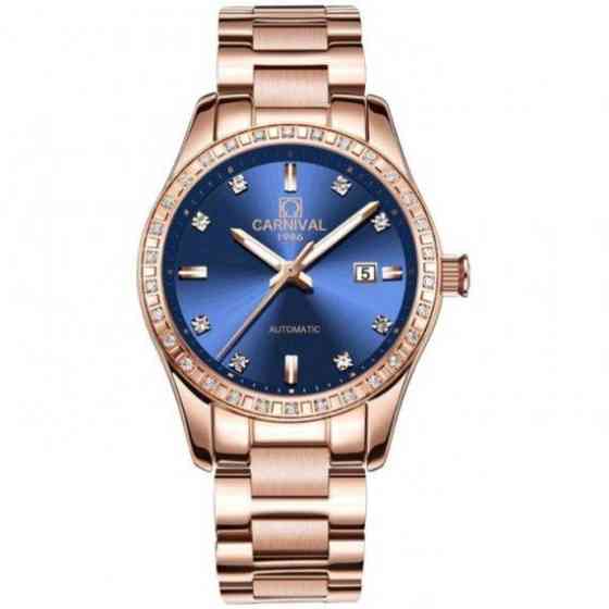 Жіночий механічний класичний годинник Carnival Maldives Вінниця