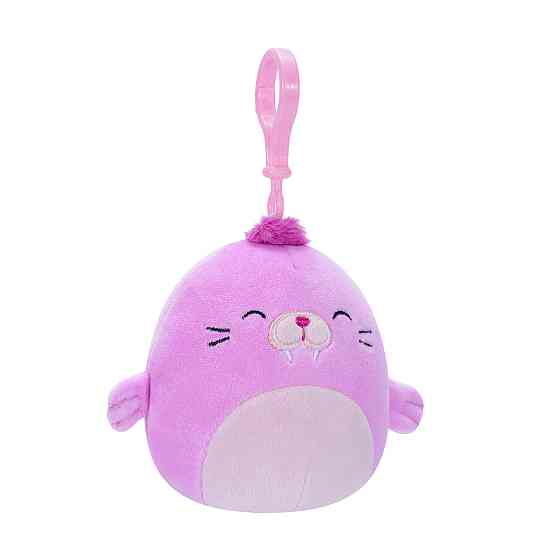 М'яка іграшка на кліпсі Squishmallows – Морж Пепе (9 cm) Днепр