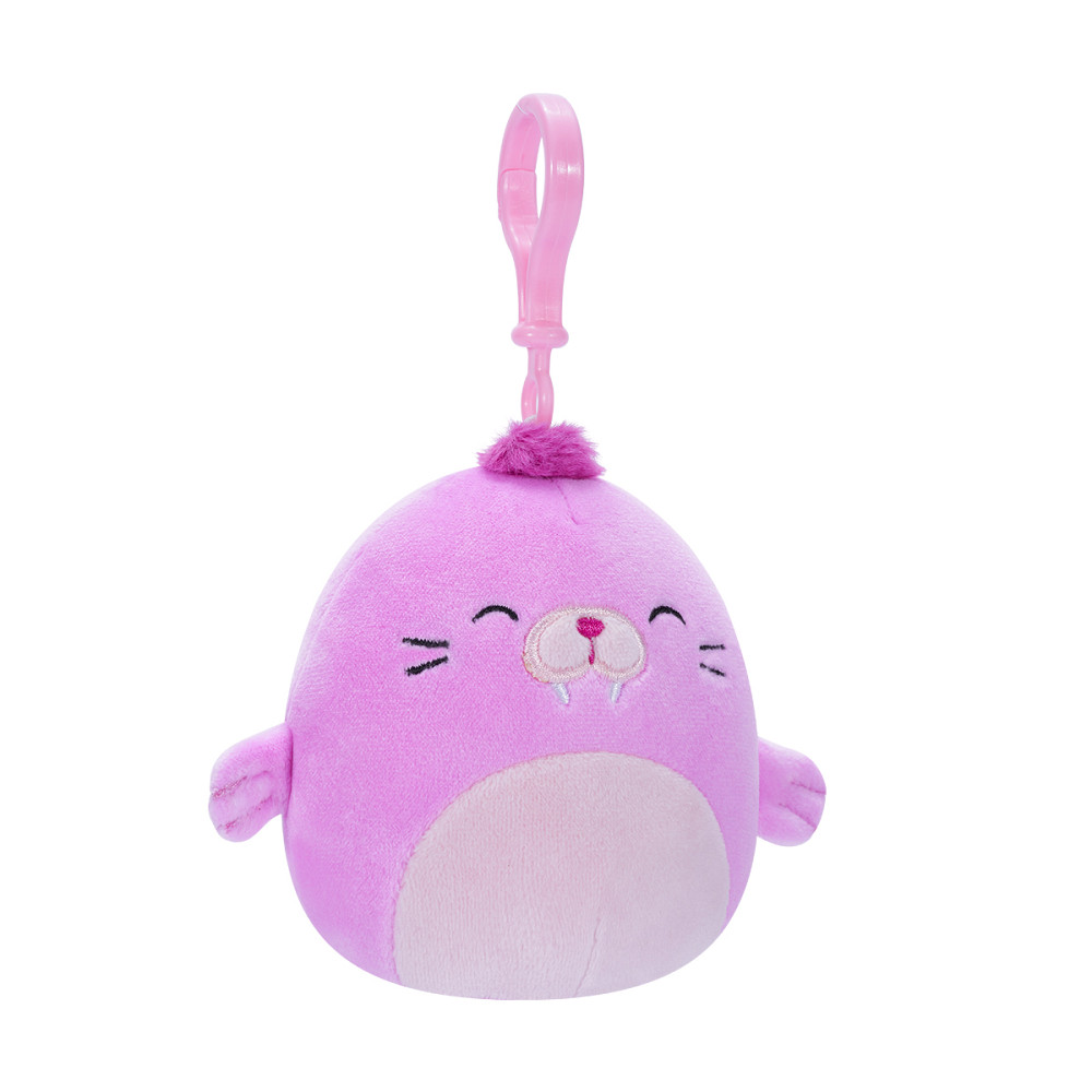 М'яка іграшка на кліпсі Squishmallows – Морж Пепе (9 cm) Дніпро - фото 3