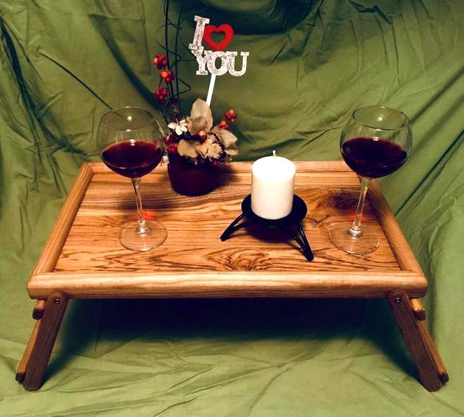 Столик-піднос для сніданку "Дакота" шафран Миколаїв - фото 1