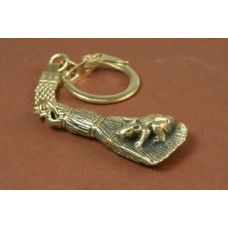 Брелок на ключи Крыса на венике Киев - изображение 1