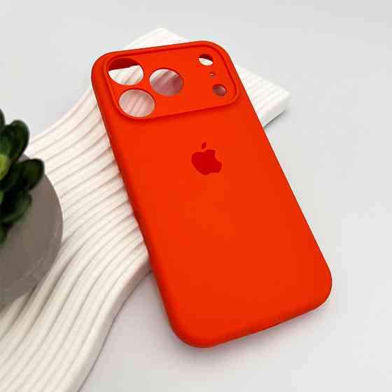 Чохол для смартфона Silicone Full Case AA Camera Protect for Apple iPhone 17 Pro Max 2,Apricot Київ