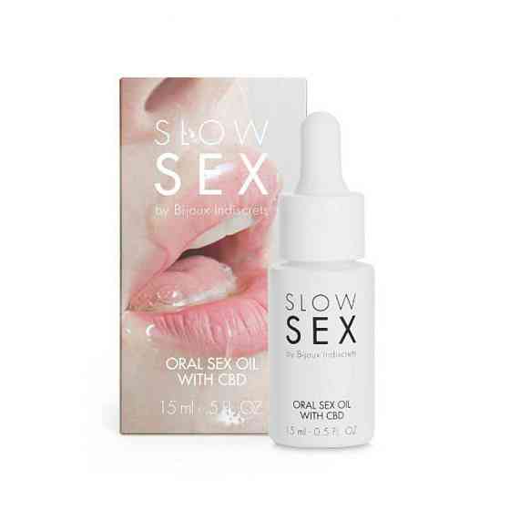 Масло для орального секса Slow Sex Bijoux Indiscrets 15 мл Sex Aura Киев
