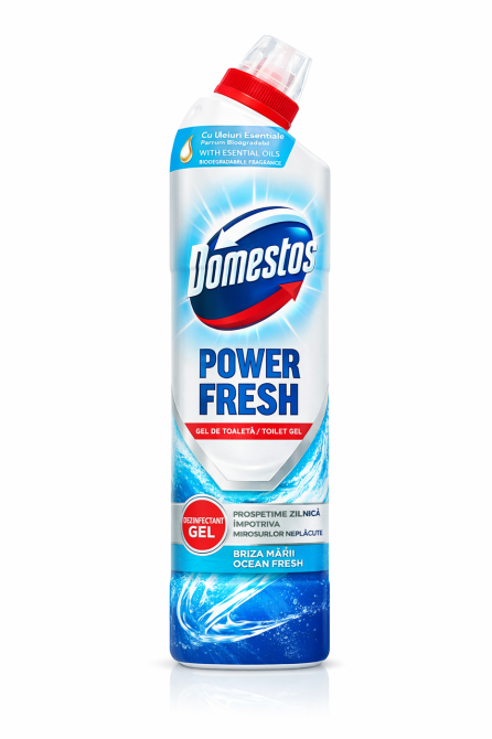 Очисник для унітаза Domestos Aroma Power Свіжість океану 700 мл Київ - фото 2