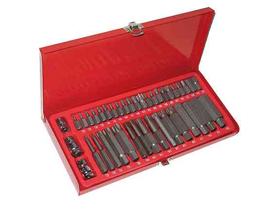 Набор бит 41 шт. (SPLINE,TORX , RIBE) НБ-3841 Alloid Винница