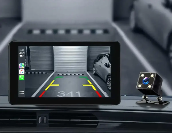 Мультимедійний монітор NP-70+ 7" Auto Carplay з 1 камерою і відеореєстратором wireless dvr, wifi, Bluetooth, FM Вінниця