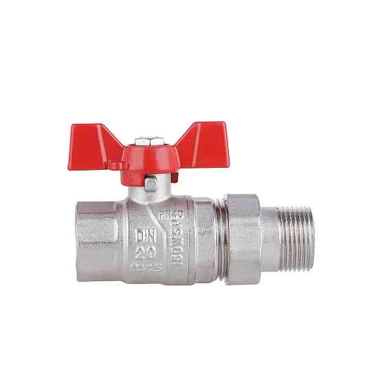 Кран кульовий "Американка" Thermo Alliance Forte 3/4" прямий SF220W20 Київ