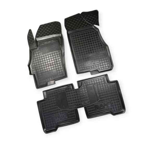 Килимки салону автомобіль Фіат Linea (2007-2018) борт 2,5 см, з перемичкою Мукачево