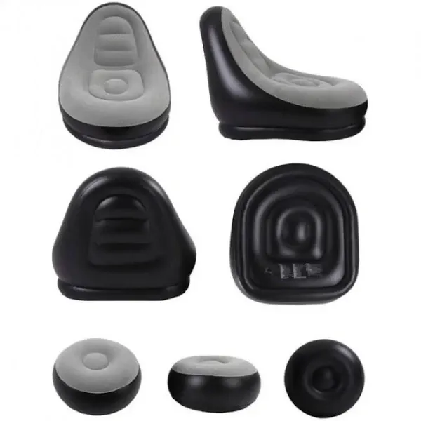 Надувне крісло з пуфом-підставкою для ніг AIR SOFA 8783 пт Одеса - фото 3