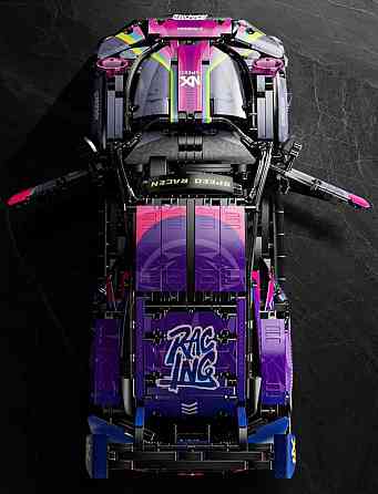 Конструктор Technic Porsche 911 фіолетовий 1580 деталей Порш 911 Київ